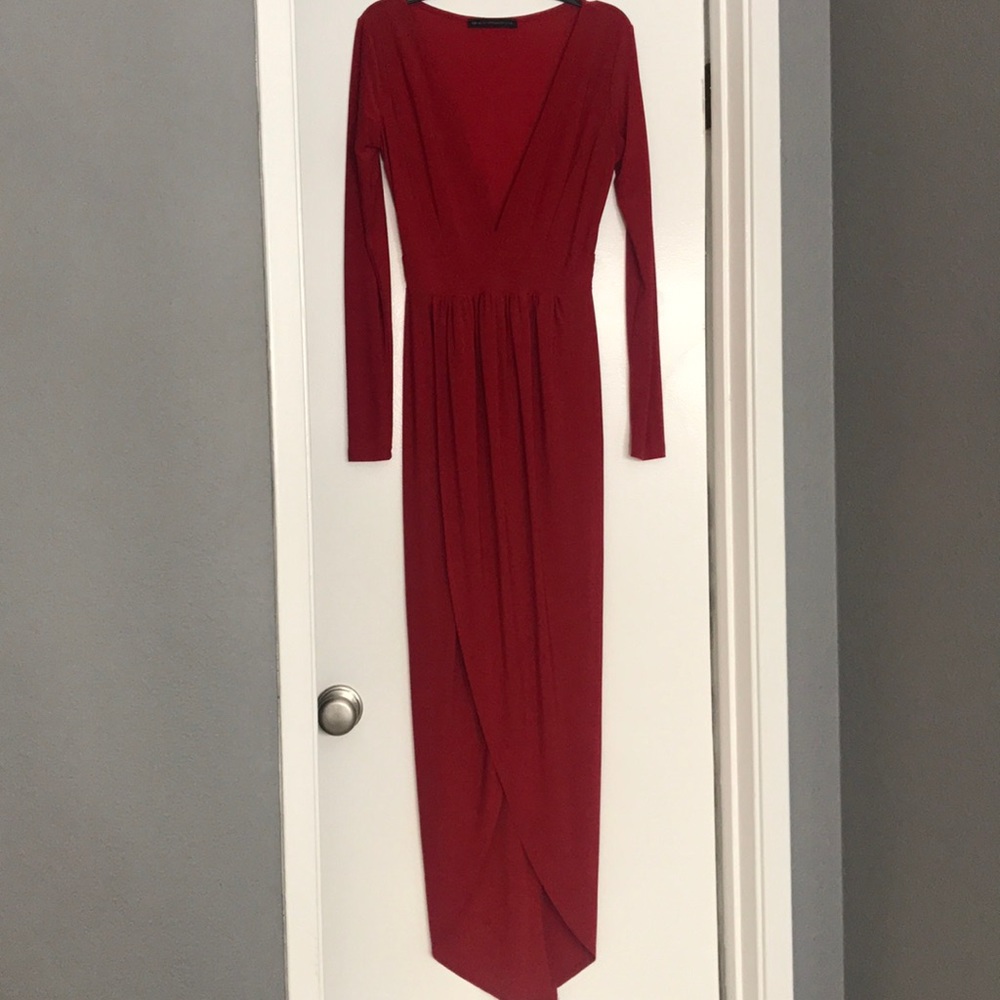 Red dress